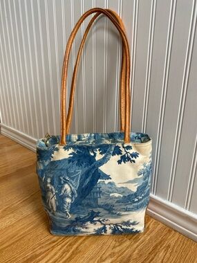 Paul Mayer Moods Blue Toile Bag